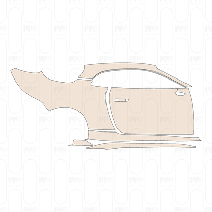 (right) Door+Rear Fender+Side Skirt