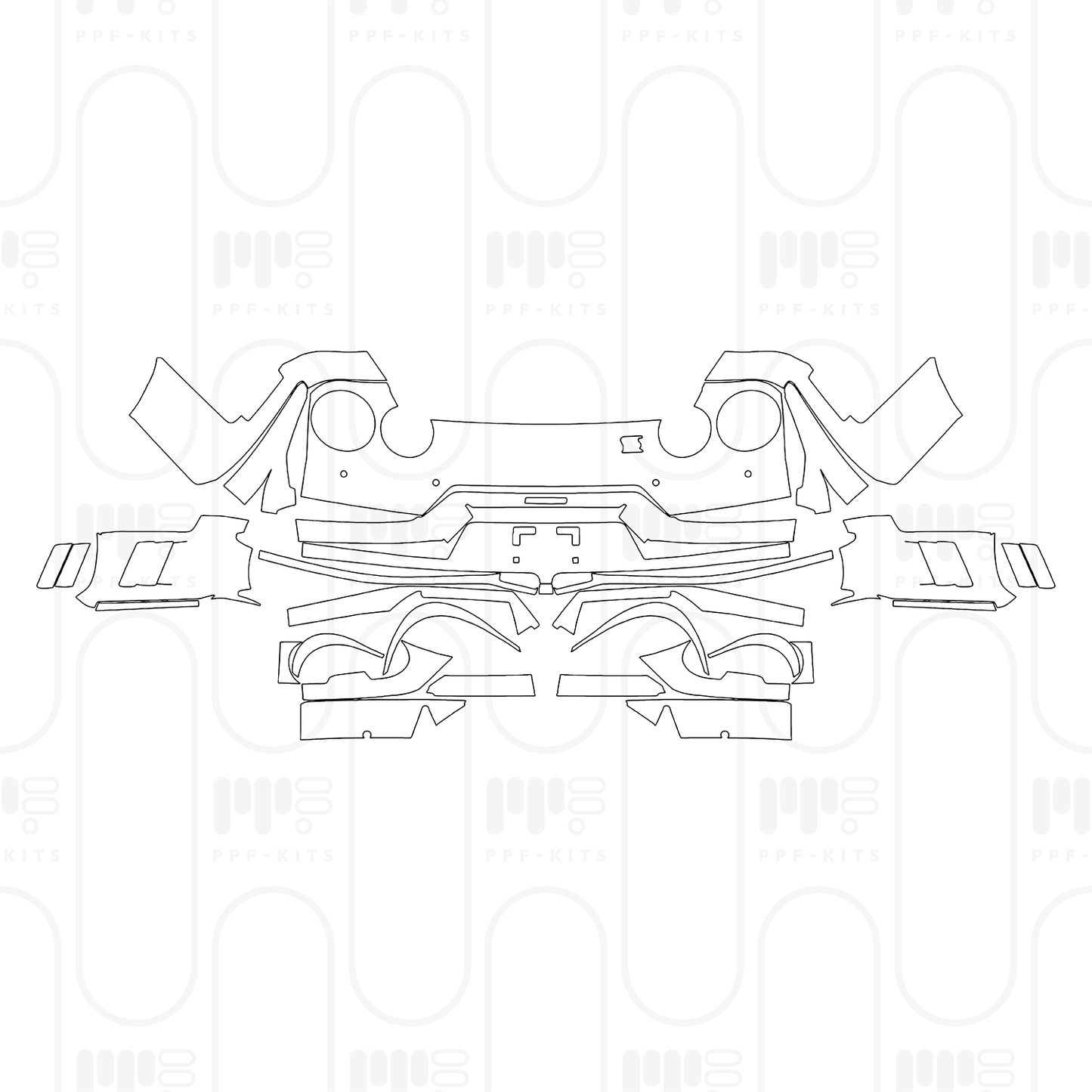 PPF prédécoupé Nissan GT-R Nismo 2025