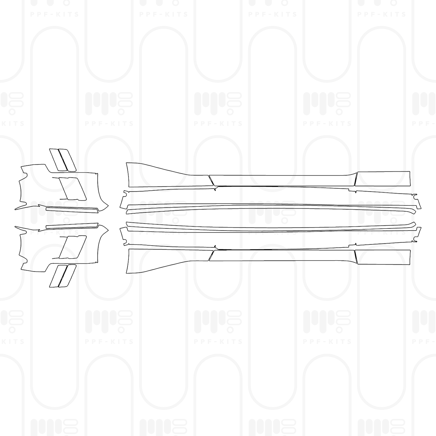 PPF prédécoupé Nissan GT-R Nismo 2025