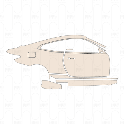 (right) Door+Side Skirt+Rear Fender with M Performance Package