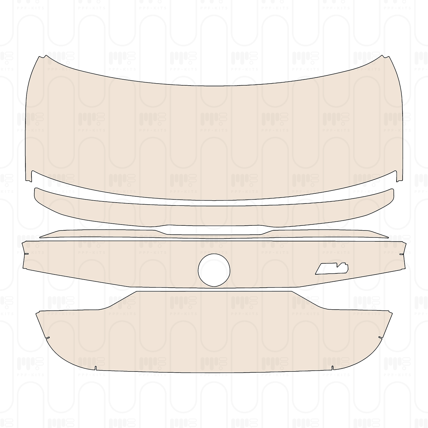 Trunk Lid with "M4" Emblem
