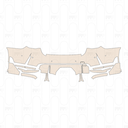 Rear Bumper with M Performance Package, M Performance Exhaust System