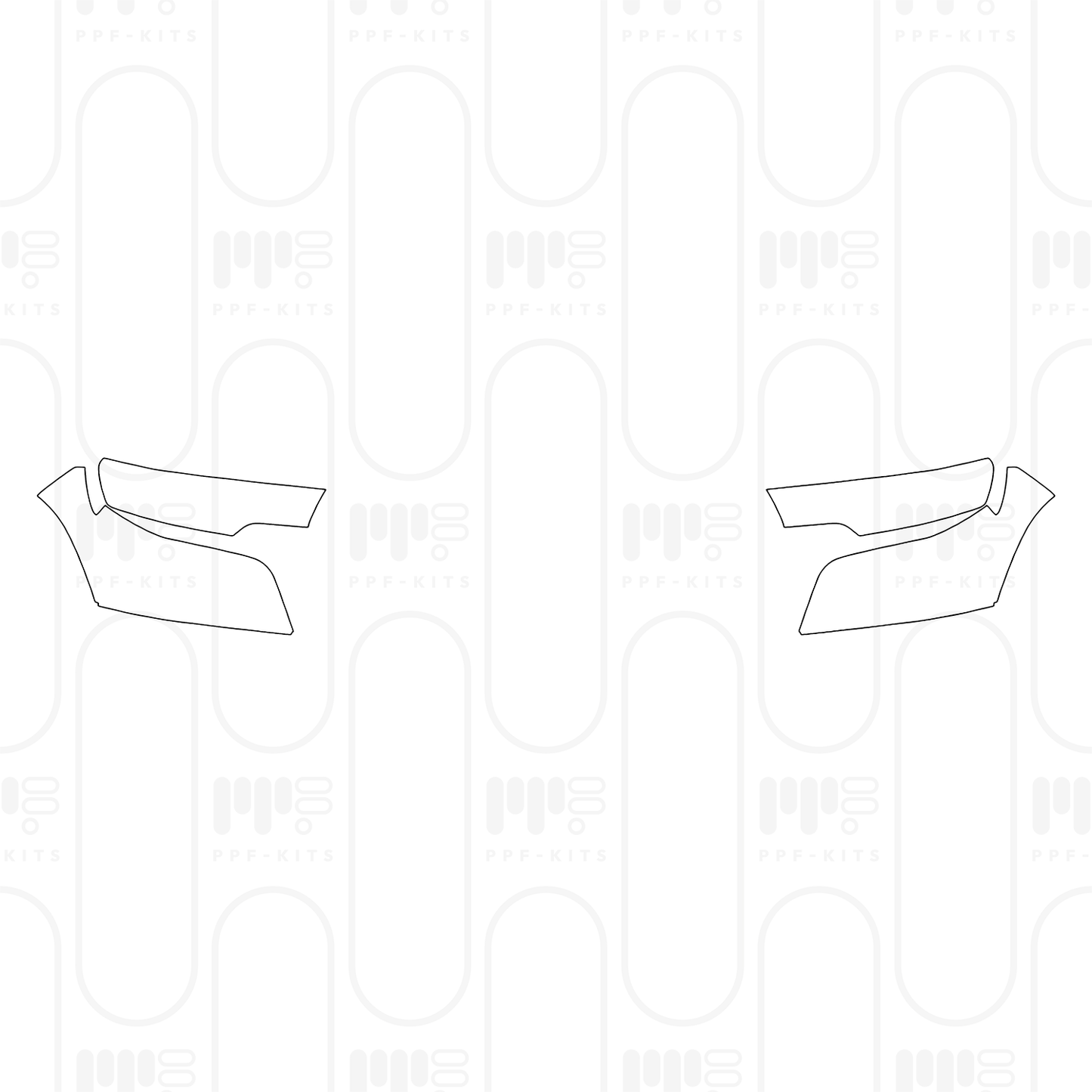 PPF prédécoupé RAM Trucks 1500 Crew Cab RHO 2025