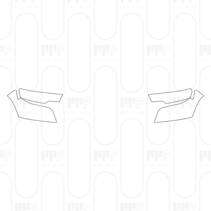 PPF prédécoupé RAM Trucks 1500 Crew Cab RHO 2025