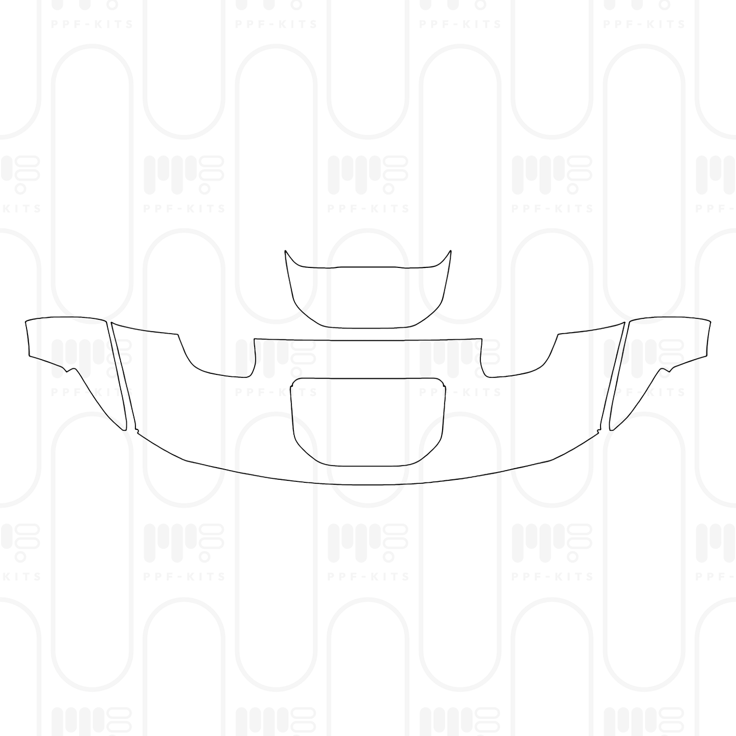 PPF prédécoupé RAM Trucks 1500 Crew Cab RHO 2025