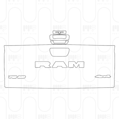 PPF prédécoupé RAM Trucks 1500 Crew Cab RHO 2025