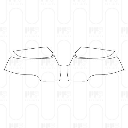 PPF prédécoupé RAM Trucks 1500 Crew Cab Express 2026