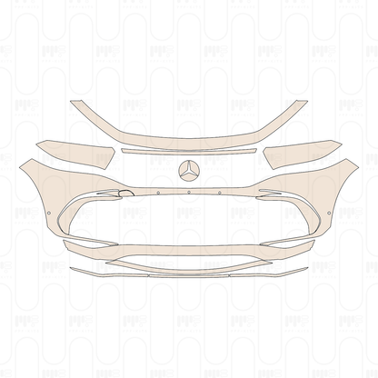 Bumper+Headlamp with 2 PDC (Parking Sensors)