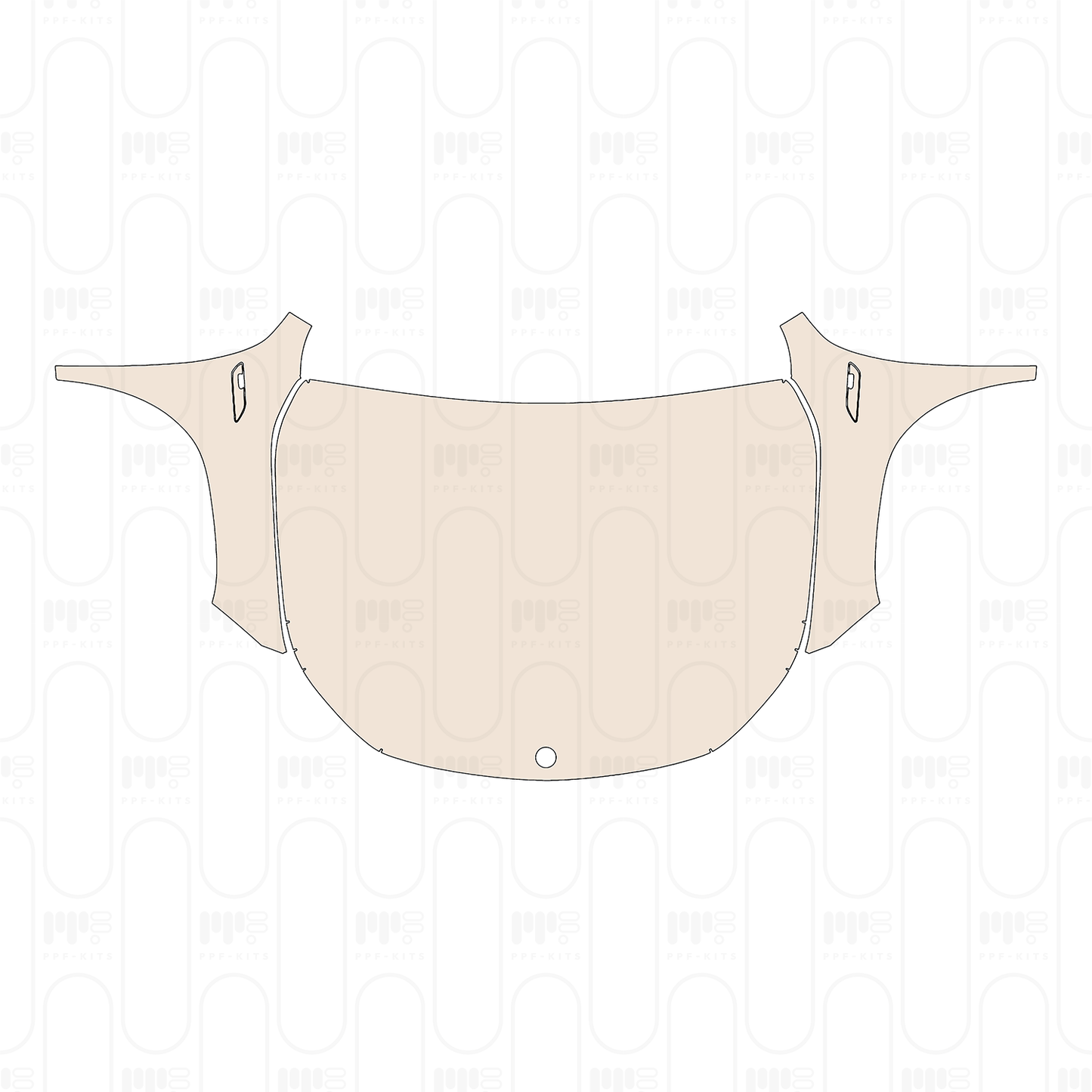 Hood+Fender with Emblem
