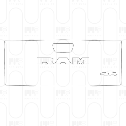 PPF prédécoupé RAM Trucks 1500 Crew Cab Rebel 2026