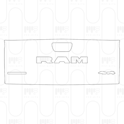 PPF prédécoupé RAM Trucks 1500 Crew Cab Big Horn 2025