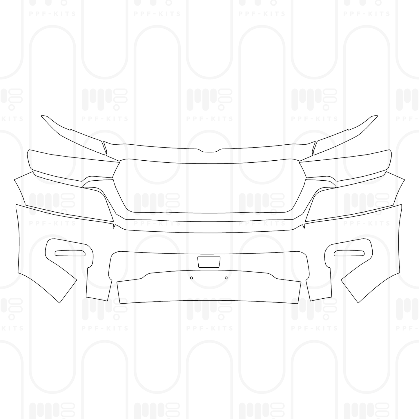 PPF prédécoupé RAM Trucks 1500 Crew Cab Limited 2025