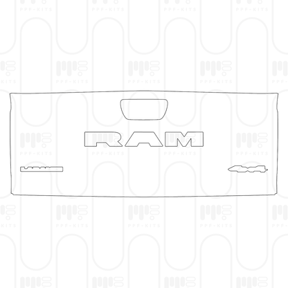 PPF prédécoupé RAM Trucks 1500 Crew Cab Laramie 2026