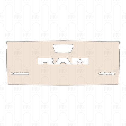 PPF prédécoupé RAM Trucks 1500 Crew Cab Laramie 2025