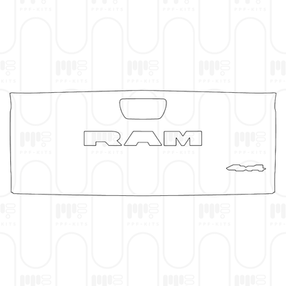 PPF prédécoupé RAM Trucks 1500 Crew Cab Limited 2025