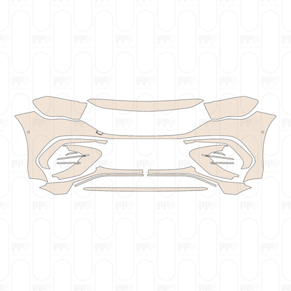 Bumper+Headlamp with 2 PDC (Parking Sensors)