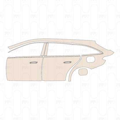 (left) Door+Rear Fender with charging port on rear Fender