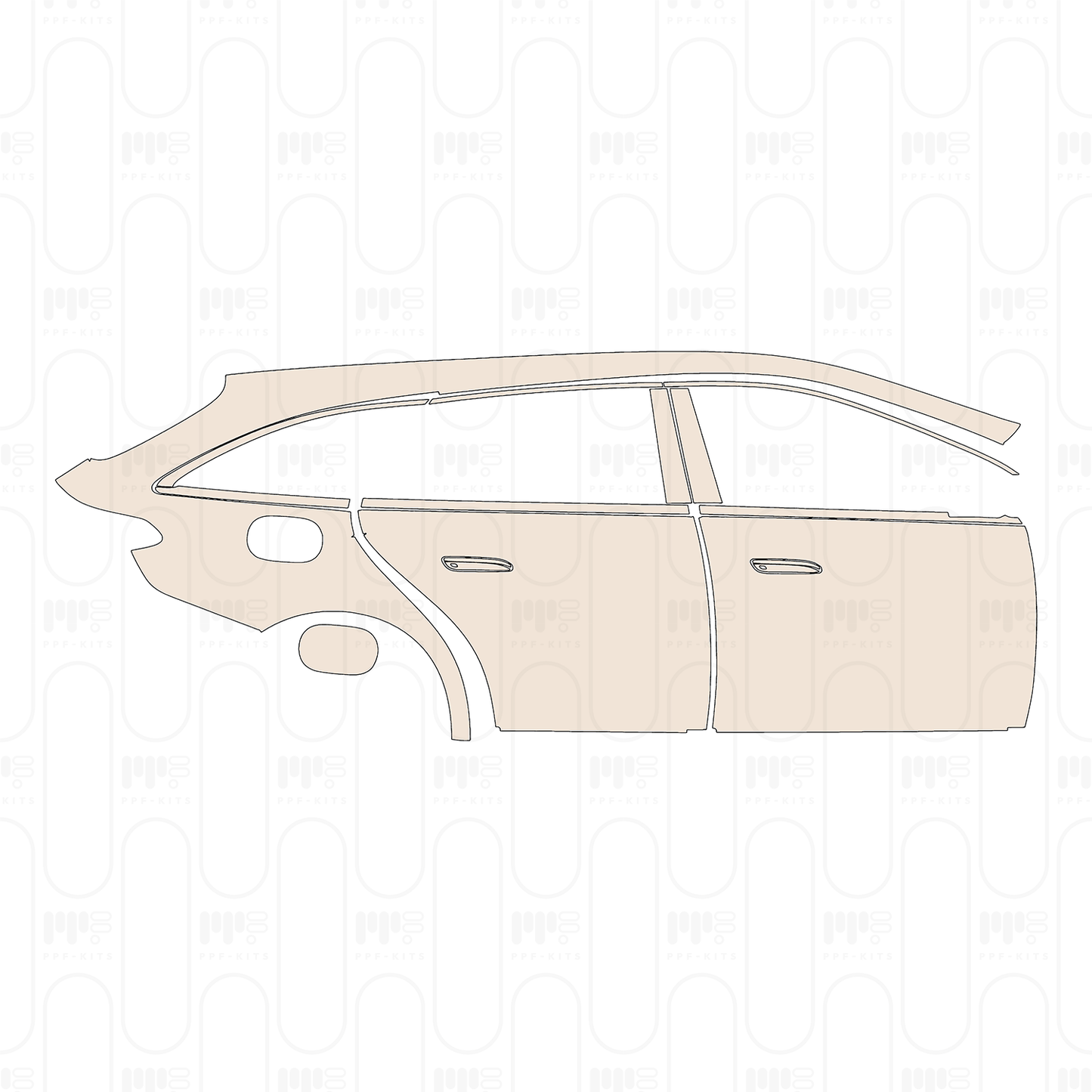 (right) Door+Rear Fender
