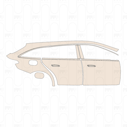 (right) Door+Rear Fender