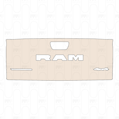 PPF prédécoupé RAM Trucks 1500 Crew Cab Tungsten 2026