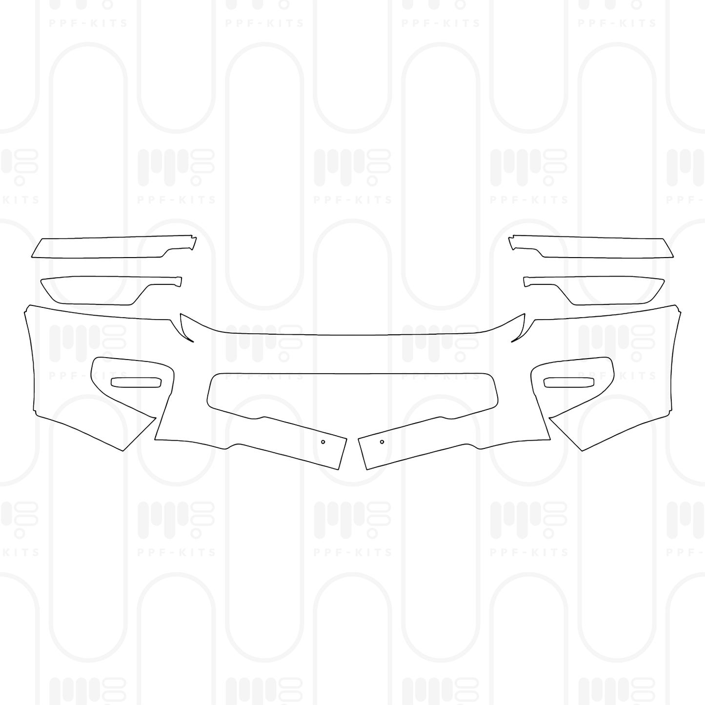 PPF prédécoupé RAM Trucks 3500 Big Horn 2025