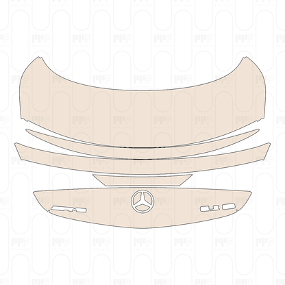 Trunk Lid with "AMG" & "CLE 53" Emblems