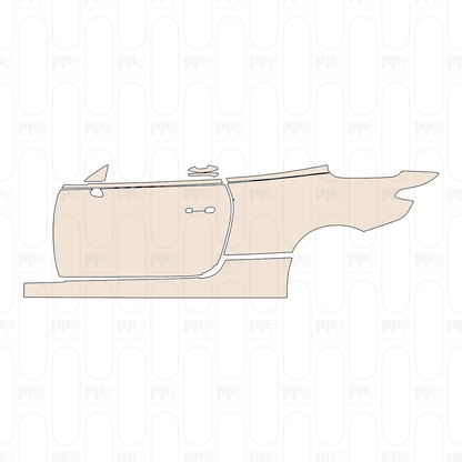(left) Door+Side Skirt+Rear Fender