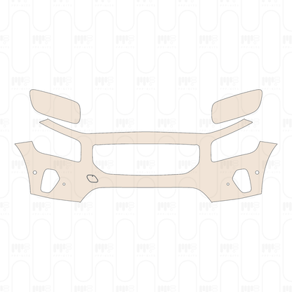 Bumper+Headlamp with 4 PDC (Parking Sensors)