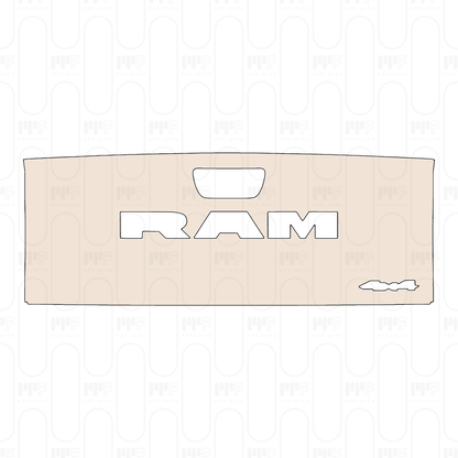 PPF prédécoupé RAM Trucks 2500 Crew Cab Tradesman 2025