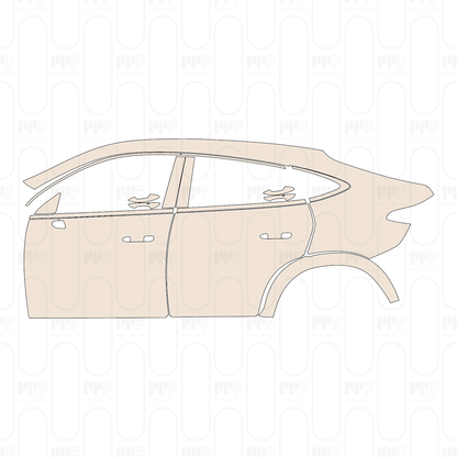 (left) Door+Rear Fender