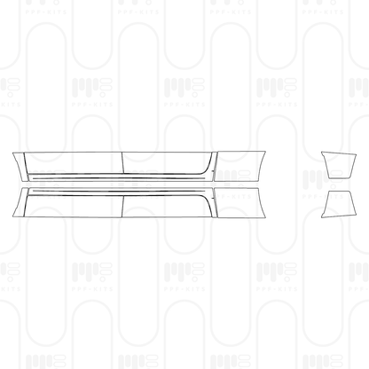 PPF prédécoupé RAM Trucks 3500 Big Horn 2025