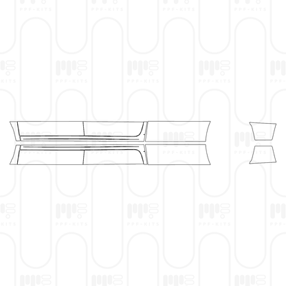 PPF prédécoupé RAM Trucks 3500 Big Horn 2025