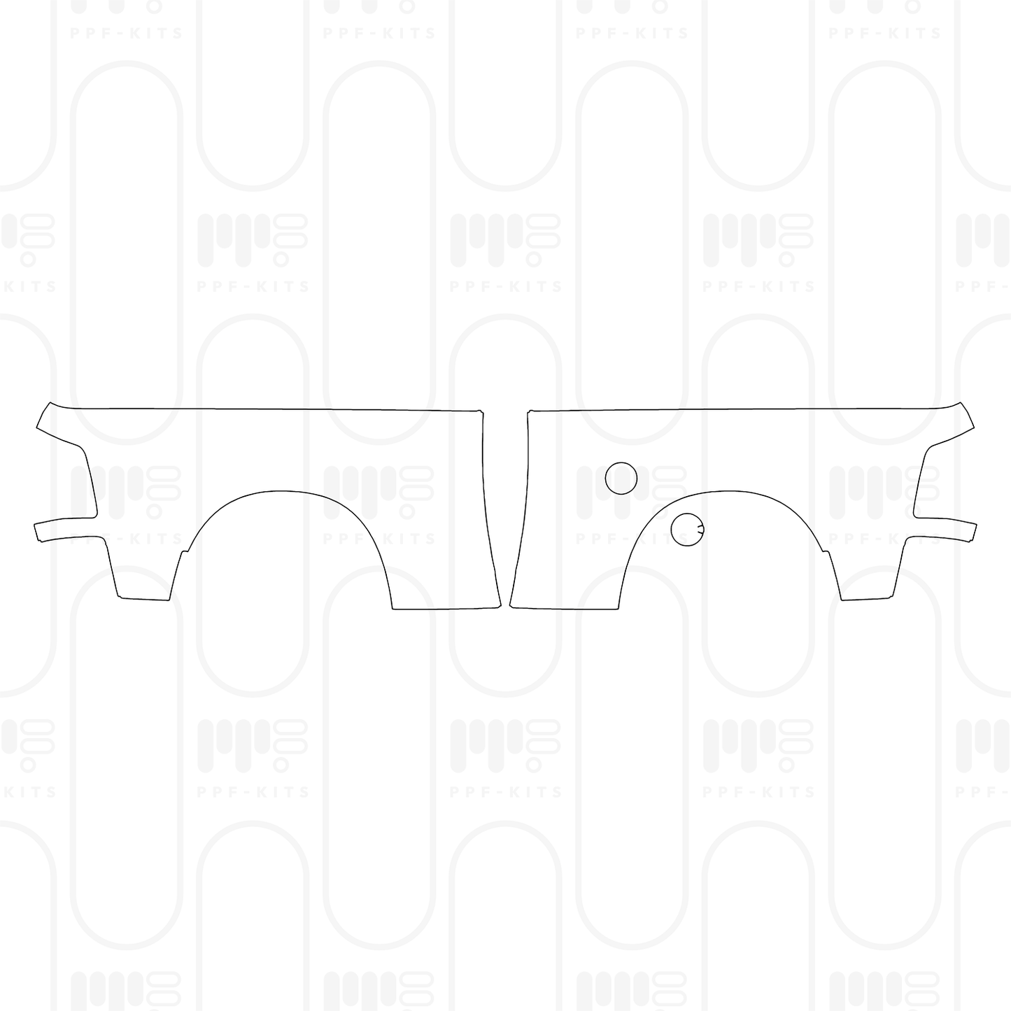 PPF prédécoupé RAM Trucks 3500 Big Horn 2025