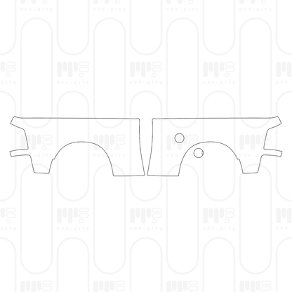 PPF prédécoupé RAM Trucks 3500 Big Horn 2025