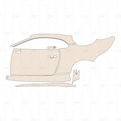 (left) Door+Rear Fender+Side Skirt