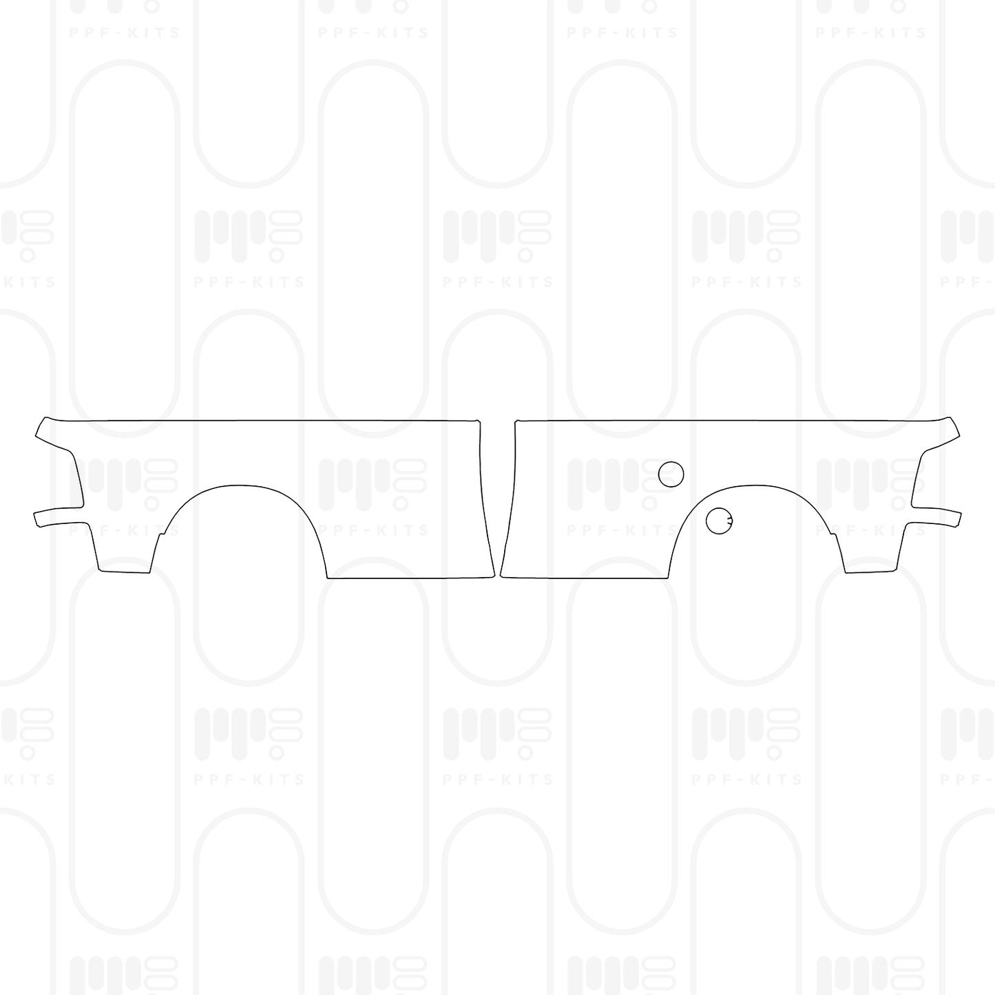 PPF prédécoupé RAM Trucks 3500 Big Horn 2025