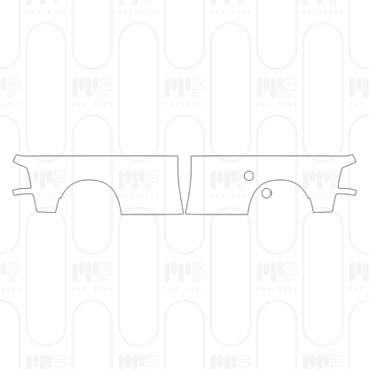 PPF prédécoupé RAM Trucks 3500 Big Horn 2025