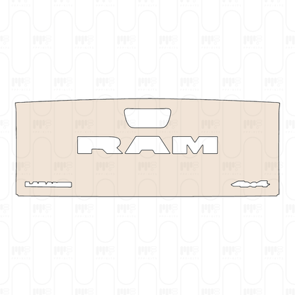 PPF prédécoupé RAM Trucks 2500 Crew Cab Laramie 2025