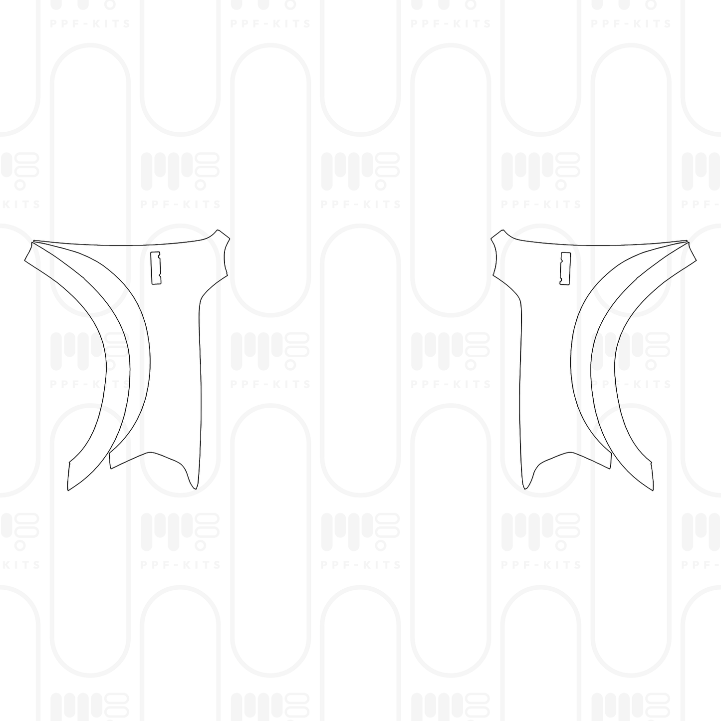 PPF prédécoupé RAM Trucks 2500 Crew Cab Limited 2026