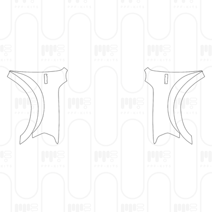 PPF prédécoupé RAM Trucks 2500 Crew Cab Limited 2026