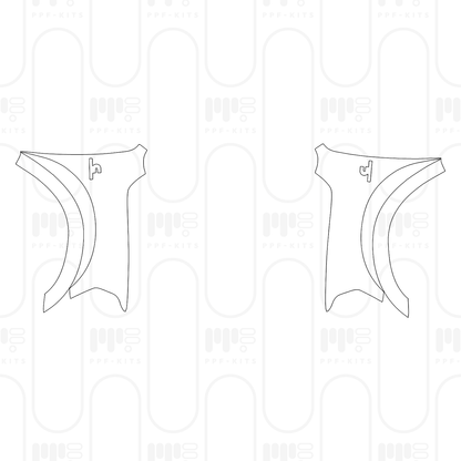 PPF prédécoupé RAM Trucks 2500 Crew Cab Limited 2026