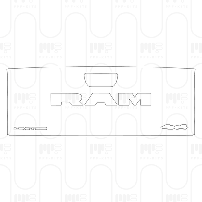 PPF prédécoupé RAM Trucks 2500 Crew Cab Limited 2026