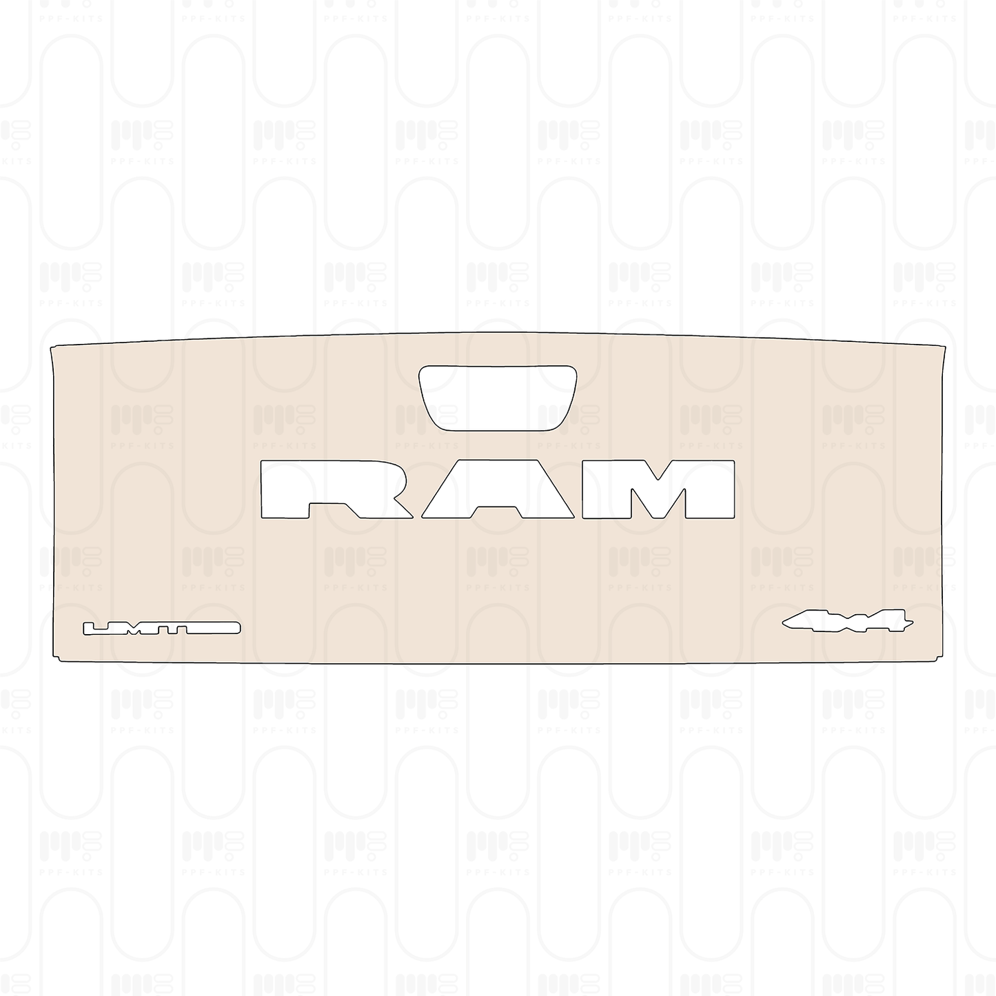 PPF prédécoupé RAM Trucks 3500 Limited 2025