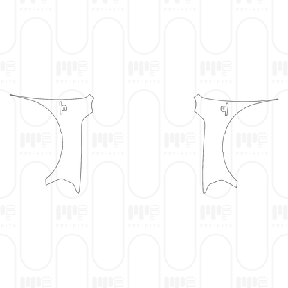 PPF prédécoupé RAM Trucks 2500 Crew Cab Rebel 2026