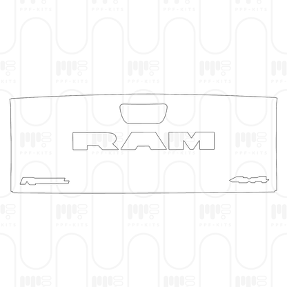 PPF prédécoupé RAM Trucks 2500 Crew Cab Rebel 2026