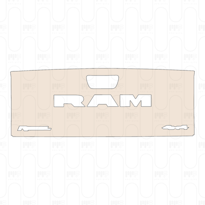 PPF prédécoupé RAM Trucks 2500 Crew Cab Rebel 2025