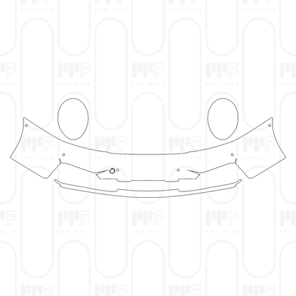 PPF prédécoupé Porsche 911 Carrera Coupe 2026