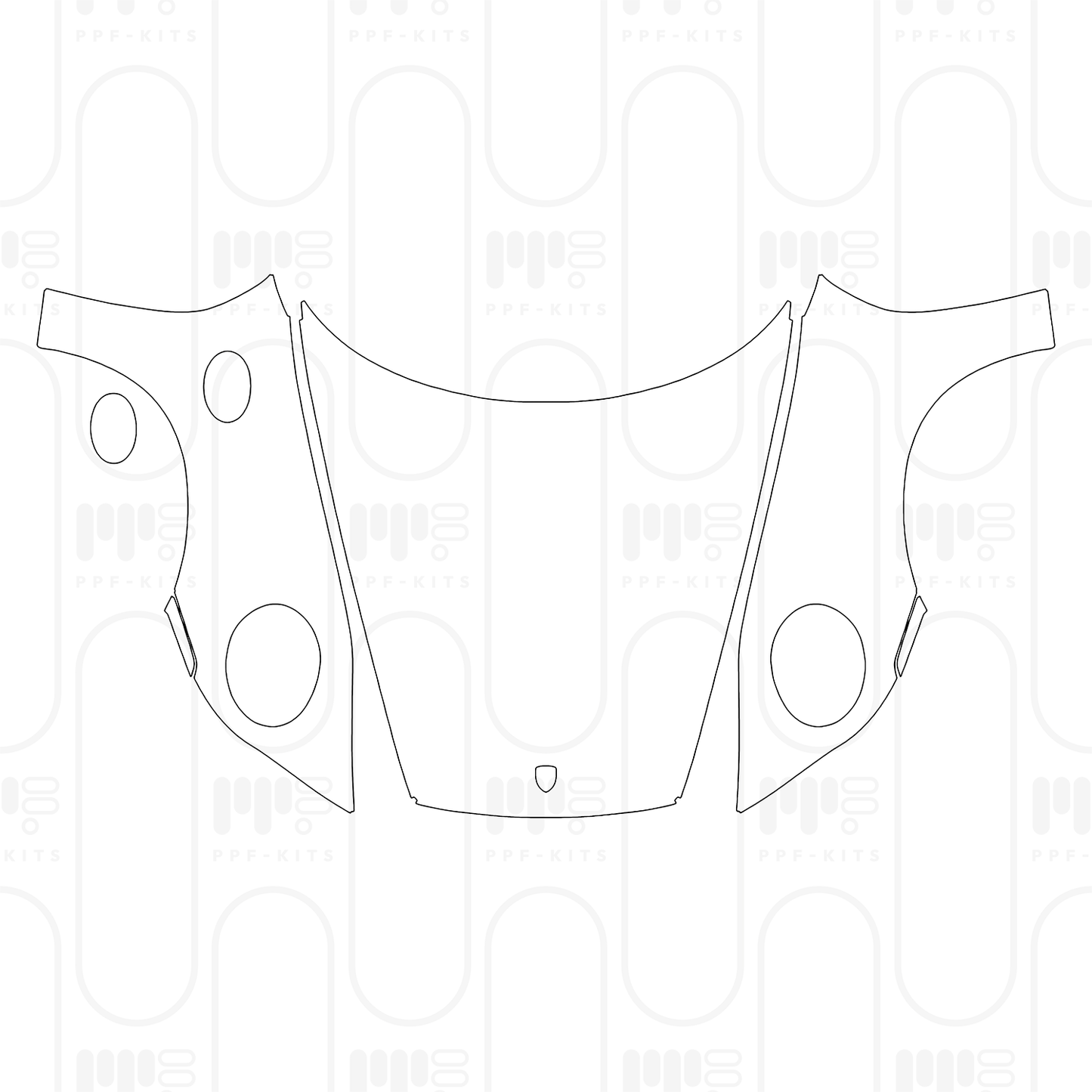 PPF prédécoupé Porsche 911 Targa 4 GTS 2026