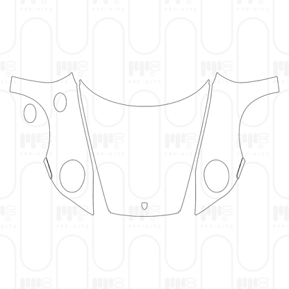 PPF prédécoupé Porsche 911 Targa 4 GTS 2026