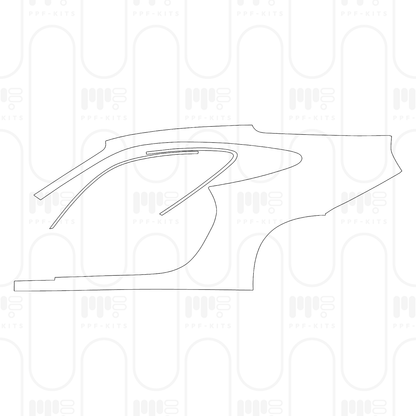 PPF prédécoupé Porsche 911 Carrera Coupe 2026